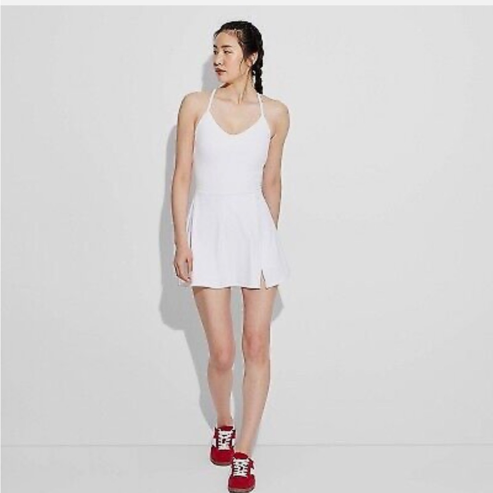 JoyLab - Women's  Athletic Active Dress White new 🆕